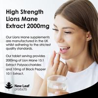 New Leaf Lions Mane Tablets